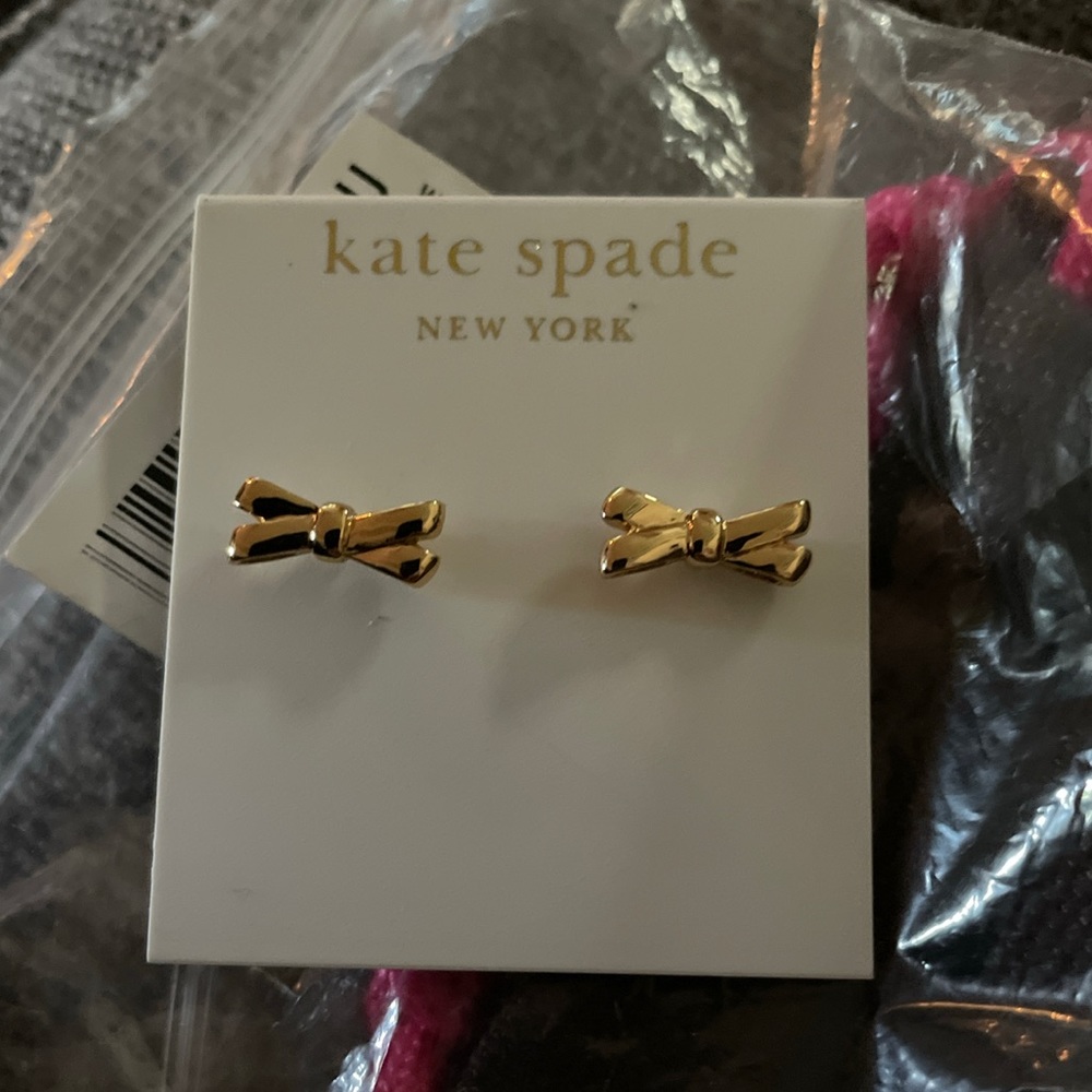 Kate Spade bow earrings